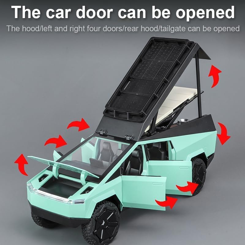 Die-cast Model - Tesla Pickup Classic | Green